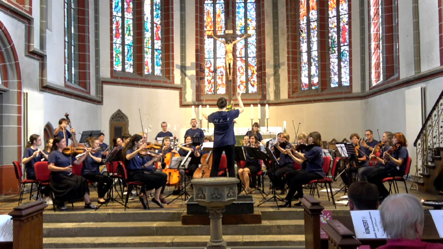 Das MRK Sinfonierorchester in der Meininger Stadtkirche